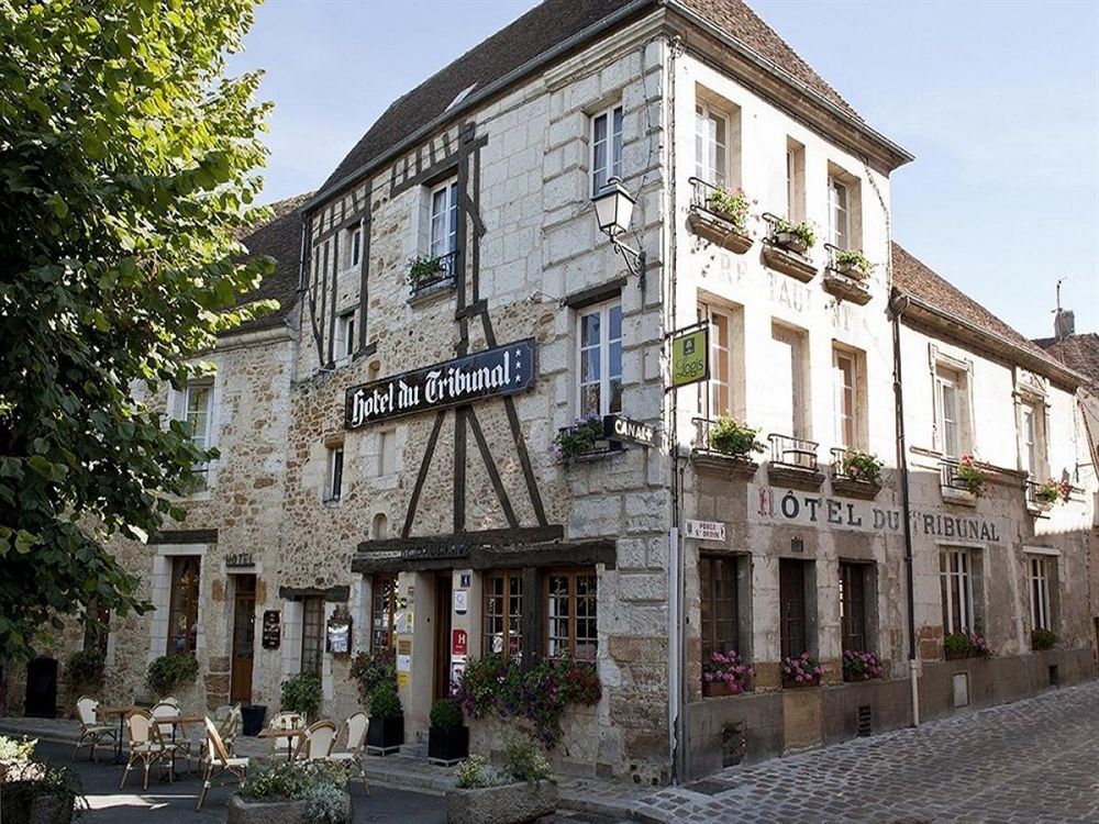 Logis - Hotel & Restaurant Du Tribunal 莫尔塔涅欧佩什 外观 照片